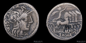 Roman Republic. M. Aburius 132BC, AR Denarius