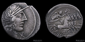 Roman Republic. C. Fannius 123BC, AR Denarius
