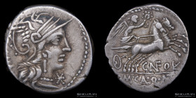 Roman Republic. M. Calidius, Q. Caecilius, C. Fulvius 117-116BC, AR Denarius