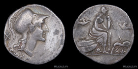Roman Republic. Anonymous 115-114BC, AR Denarius