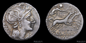 Roman Republic. L. Flaminius Cilo 109-108BC, AR Denarius
