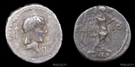 Roman Republic. L. Piso Frugi 90BC, AR Quinarius