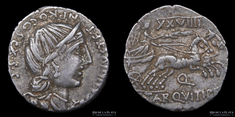 Roman Republic. C. Annius 82-81BC. AR Denarius. Spain mint. 18.7mm; 3.86g; 8h. A...