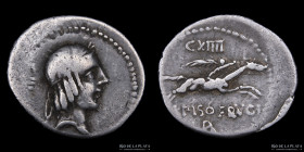 Roman Republic. L. Piso L.f. Frugi 67BC, AR Denarius