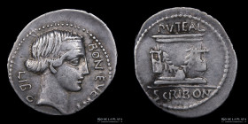 Roman Republic. L. Scribonius 62BC, AR Denarius