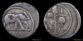 Roma Imperatorial. Julius Caesar 50-44BC. AR Denarius