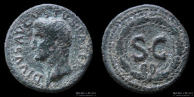 Divo Augustus under Tiberius 20-30AD, AE Dupondius. RIC 79