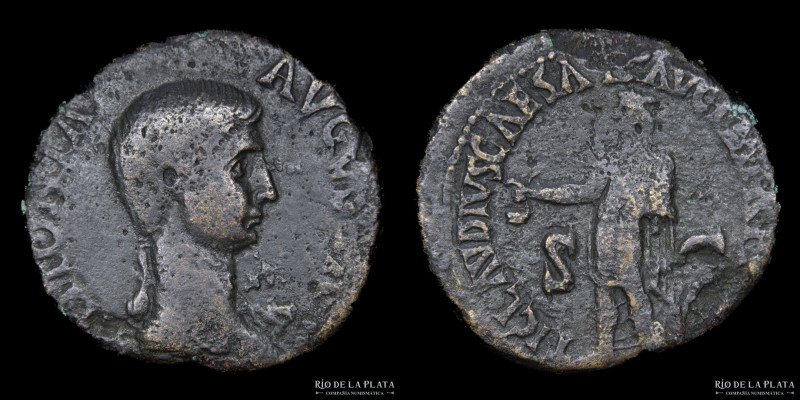 Antonia 41-50AD, AE Dupondius. Rome mint (undatted 41-50AD) 26.0mm; 9.49g; 12h. ...