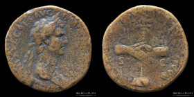 Nerva 96-98AD, AE Sestertius. RIC 80