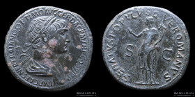 Trajan 98-117AD, AE Sestertius. RIC 672