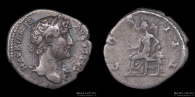 Hadrian 117-138AD, AR Denarius. Concordia. RIC 716