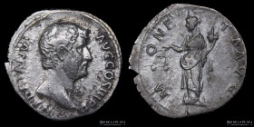 Hadrian 117-138AD, AR Denarius. Moneta. RIC 2224