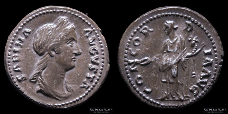 Sabina Augusta 128-136AD (Hadrian´s wife) AR Denarius, Rome mint (128-136AD) 17....