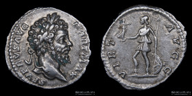 Septimius Severus 193-211AD, AR Denarius. RIC 171a