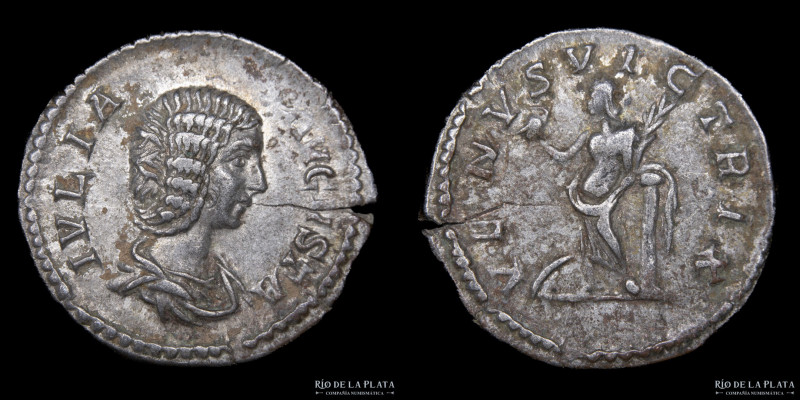Julia Domna (wife of Septimius Severus 183-217AD) AR Denarius. Rome mint (Struck...