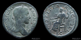 Severus Alexander 222-235AD, AE Sestertius. RIC 563