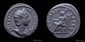 Orbiana 225-227AD. AR Denarius. RIC 319