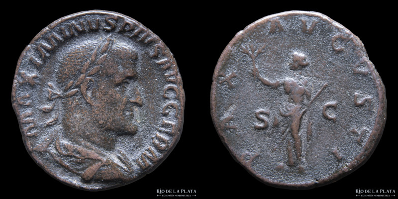 Maximinus I Thrax 235-238AD, AE Sestertius. Rome mint (Struck 236-237AD) 29.0mm;...
