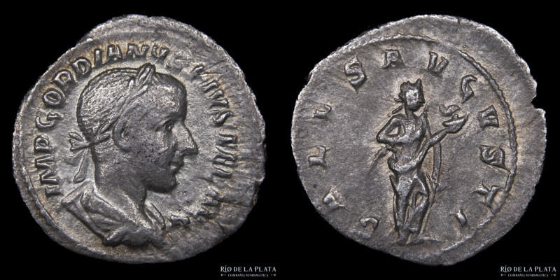 Gordian III 238-244AD, AR Denarius. Rome mint (Struck 241AD) 20.6mm; 2.80g; 6h. ...