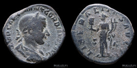 Gordian III 238-244AD, AE Sestertius. RIC 289a