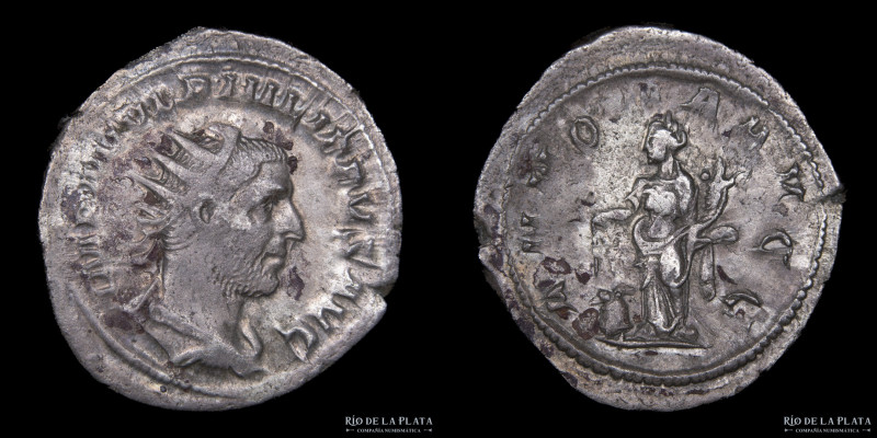 Philip I Arab 244-249AD, AR Antoninianus. Rome mint (Struck 244-247AD) 24.5mm; 3...
