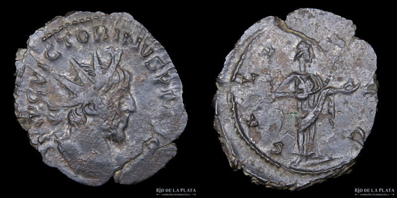 Victorinus 269-271AD, Romano-Gallic Emperor. AE Antoninianus. Treveri mint (269-...