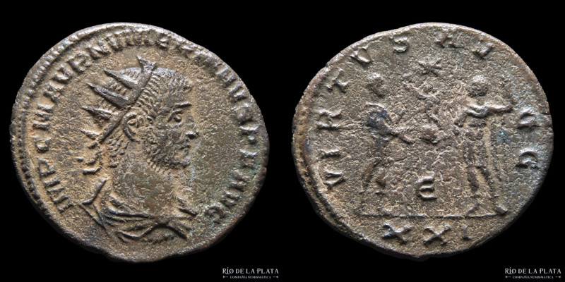 Numerianus 283-284AD. VE Antoninianus, Antioch mint, 5º office. 20.3mm; 3.71g; 1...