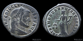 Diocletian 284-305AD. AE Follis. RIC 100a