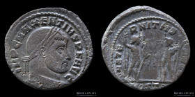 Maxentius 306-312AD. VE Follis. Ostia. RIC 35