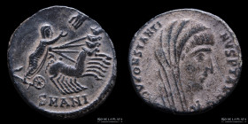 Divo Constantinus I posthumus issue 337-340AD. AE Nummus