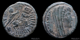 Divo Constantinus I posthumus issue 337-340AD. AE Nummus