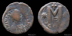 Byzantine. Justinian I 527-564AD. AE Follis