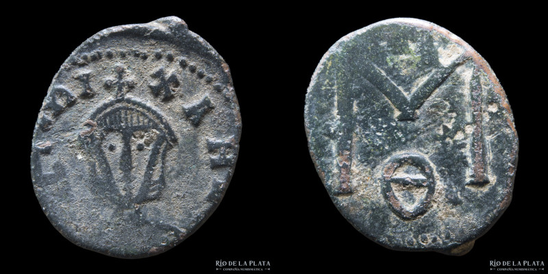 Byzantine. Michael III 842-867AD. AE Follis. Syracuse mint. 19.5mm; 2.87g; 6h. A...