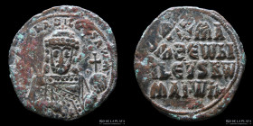 Byzantine. Romanus I 920-944AD. AE Follis