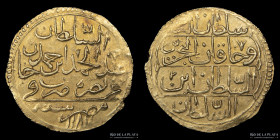 Ottoman. Ahmed III. Gold Zeri Mahbub AH1187 (1778AD)