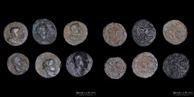 Antioch. Lot x 6 AE Coins Seleucis and Pieria