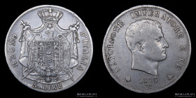 Kingdom of Napoleon I. 5 Lire 1813M. KM10.4