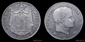 Kingdom of Napoleon I. 1 Lira 1808M. KM8.1