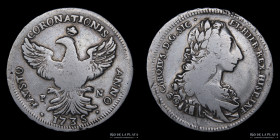 Naples. Charles III. 1 Scudo 1735. KM151