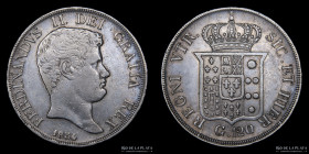 Naples. Two Sicilies. 120 Grana 1834. KM309