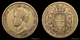 Sardina. Carlo Alberto. 10 Lire 1833P. KM136.1