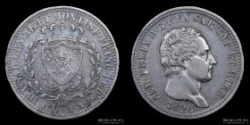 Savoy. Carlo Felice. 1 Lira 1826 L. KM121.1