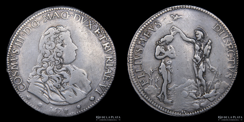 Italian States. Toscana (Grand Duchy) Cosimo III de Medici (1670-1723) 1 Giulio ...