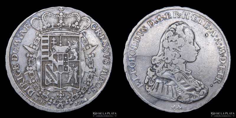 Italian States. Toscana (Grand Duchy) Pietro Leopoldo di Lorena (1765-1790) 1 Fr...