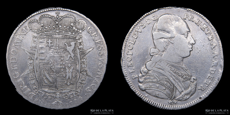 Italian States. Toscana (Grand Duchy) Pietro Leopoldo di Lorena (1765-1790) 1 Fr...