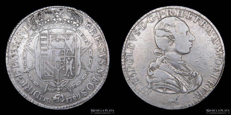 Italian States. Toscana (Grand Duchy) Pietro Leopoldo di Lorena (1765-1790) 1 Fr...