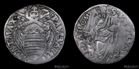 Papal States. Paul III. 1 Giulio ND1534-49. Roma. B949
