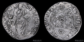Papal States. Giulio III. 1 Giulio ND1550-55 Rome. Mun 24