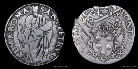 Papal States. Pius V. 1 Giulio. ND1566-72 Rome