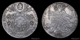 Papal States. Pius VI. 1 Scudo 1780 VI. KM1216.2